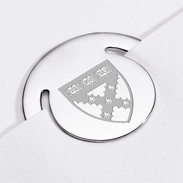 Harvard Business School Sterling Silver Bookmark