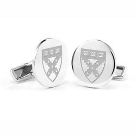 Harvard Business School Cufflinks in Sterling Silver