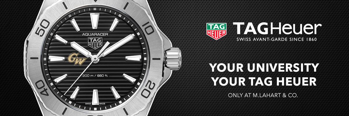 George Washington TAG Heuer. Your University, Your TAG Heuer