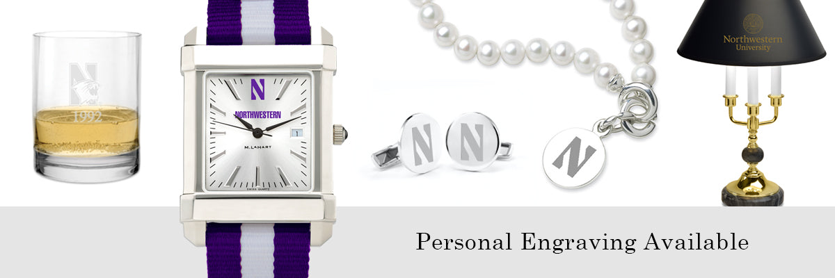 Best selling Northwestern watches and fine gifts at M.LaHart