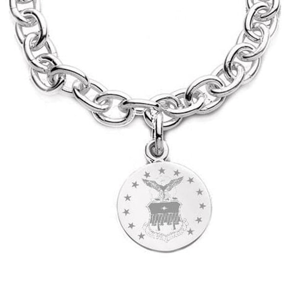 Air Force Academy Sterling Silver Charm Bracelet Shot #2