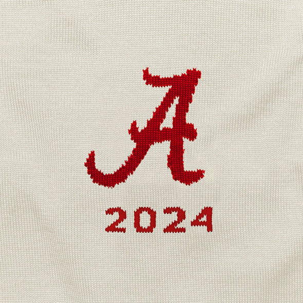 Alabama Class of 2024 Ivory and Red Sweater by M.LaHart Shot #2