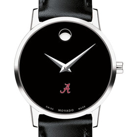 Alabama Women&#39;s Movado Museum with Leather Strap Shot #1