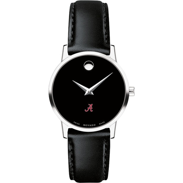 Alabama Women&#39;s Movado Museum with Leather Strap Shot #2