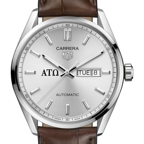 Alpha Tau Omega Men&#39;s TAG Heuer Automatic Day/Date Carrera with Silver Dial Shot #1