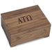 Alpha Tau Omega Solid Walnut Desk Box