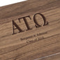 Alpha Tau Omega Solid Walnut Desk Box Shot #2