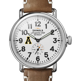Appalachian State Shinola Watch, The Runwell 41mm White Dial Shot #1