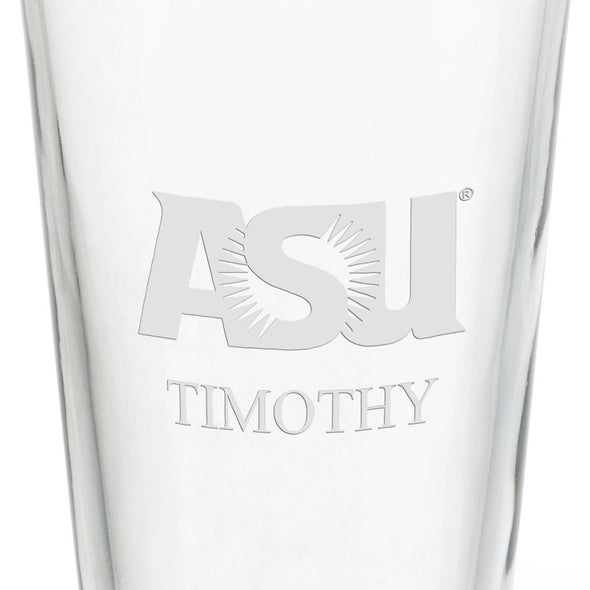 Arizona State 16 oz Pint Glass- Set of 4 Shot #3