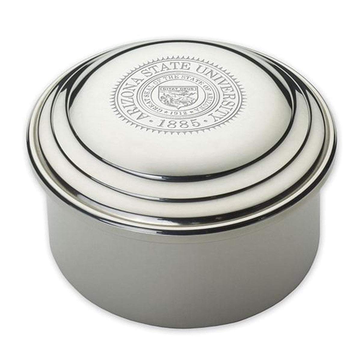 ASU Pewter Keepsake Box | M.LaHart & Co.