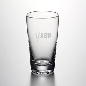 ASU Ascutney Pint Glass by Simon Pearce Shot #1