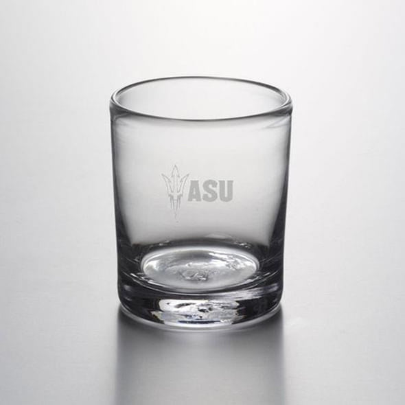 ASU Double Old Fashioned Glass by Simon Pearce Shot #1