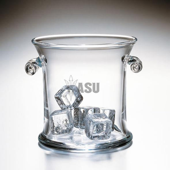 ASU Glass Ice Bucket by Simon Pearce Shot #1
