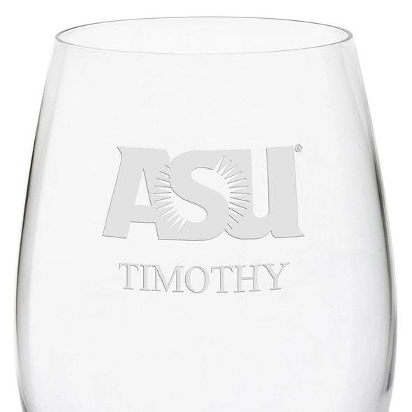 ASU Red Wine Glasses - Set of 4 Shot #3