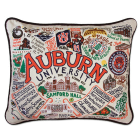 Auburn Embroidered Pillow Shot #1