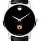 Auburn Men's Movado Museum with Leather Strap Shot #1