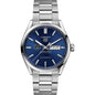 Auburn Men's TAG Heuer Carrera with Blue Dial & Day-Date Window Shot #2