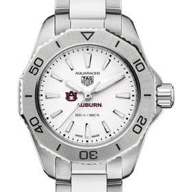 Auburn Women&#39;s TAG Heuer Steel Aquaracer with Silver Dial Shot #1
