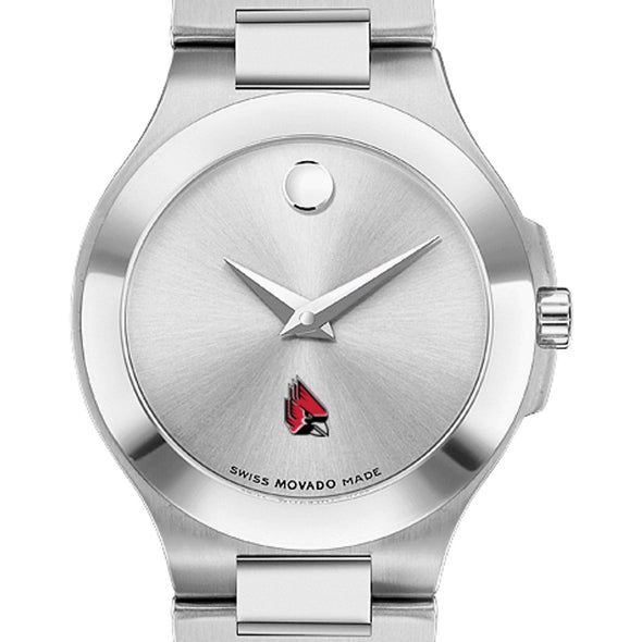 Ball State Women&#39;s Movado Collection Stainless Steel Watch with Silver Dial Shot #1