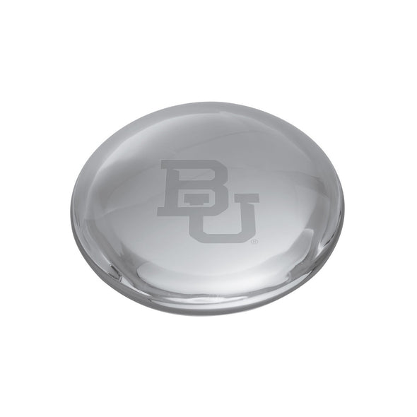 Baylor Glass Dome Paperweight by Simon Pearce Shot #1