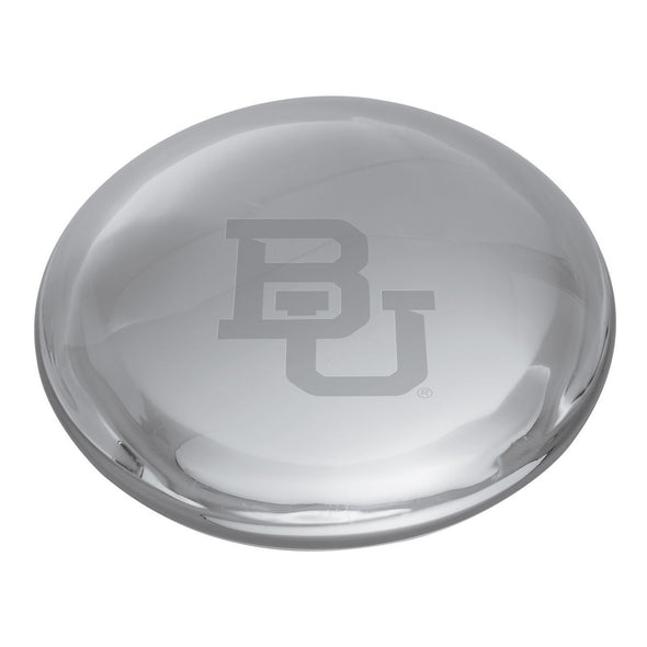 Baylor Glass Dome Paperweight by Simon Pearce Shot #2