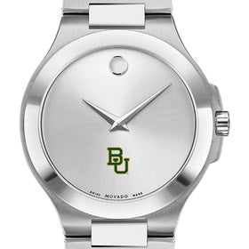Baylor Men&#39;s Movado Collection Stainless Steel Watch with Silver Dial Shot #1