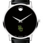 Baylor Men's Movado Museum with Leather Strap Shot #1