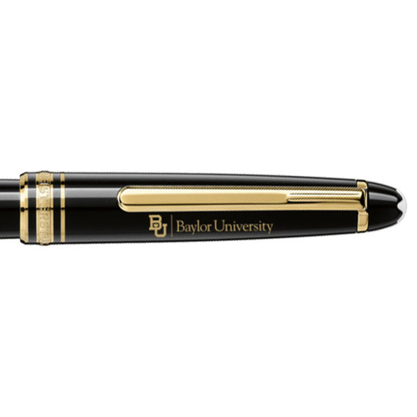 Baylor Montblanc Meisterstück Classique Rollerball Pen in Gold Shot #2