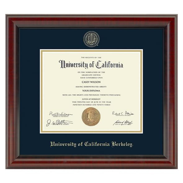 Berkeley Diploma Frame, the Fidelitas Shot #1