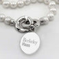 Berkeley Haas Pearl Necklace with Sterling Silver Charm Shot #2