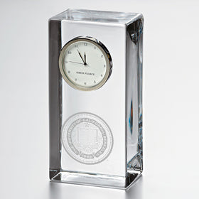 Berkeley Tall Glass Desk Clock by Simon Pearce Shot #1