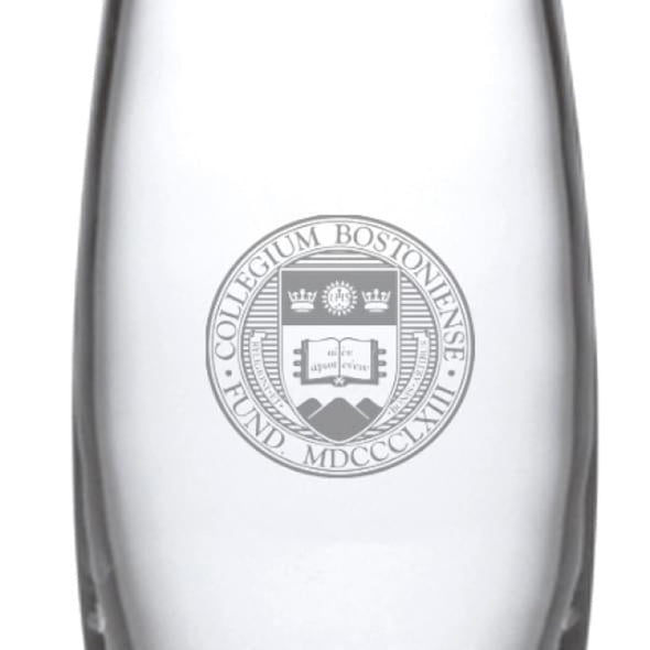 Boston College Glass Addison Vase by Simon Pearce Shot #2