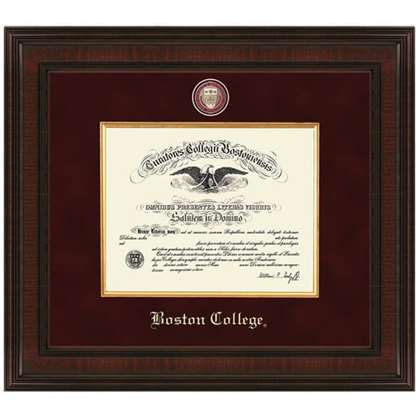 Boston Excelsior Diploma Frame Shot #1