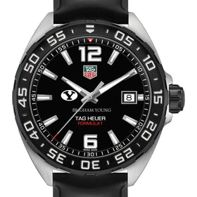 Brigham Young University Men&#39;s TAG Heuer Formula 1 with Black Dial Shot #1