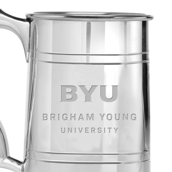 Brigham Young University Pewter Stein Shot #2