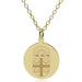 Brown 18K Gold Pendant & Chain