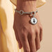 Brown Amulet Bracelet by John Hardy with Long Links and Two Connectors