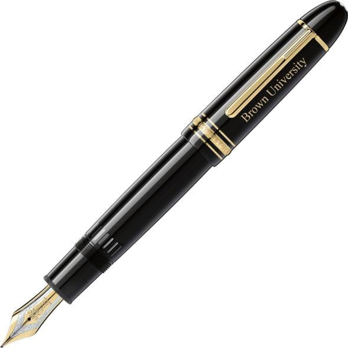 Brown Montblanc Meisterstück 149 Fountain Pen in Gold | M.LaHart & Co.