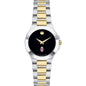 Brown Women's Movado Collection Two-Tone Watch with Black Dial Shot #2