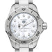 Brown Women's TAG Heuer Steel Aquaracer with Diamond Dial
