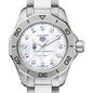 Brown Women's TAG Heuer Steel Aquaracer with Diamond Dial Shot #1