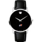 Bucknell Men's Movado Museum with Leather Strap Shot #2