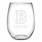 Bucknell Stemless Wine Glasses Made in the USA - Set of 2 Shot #1