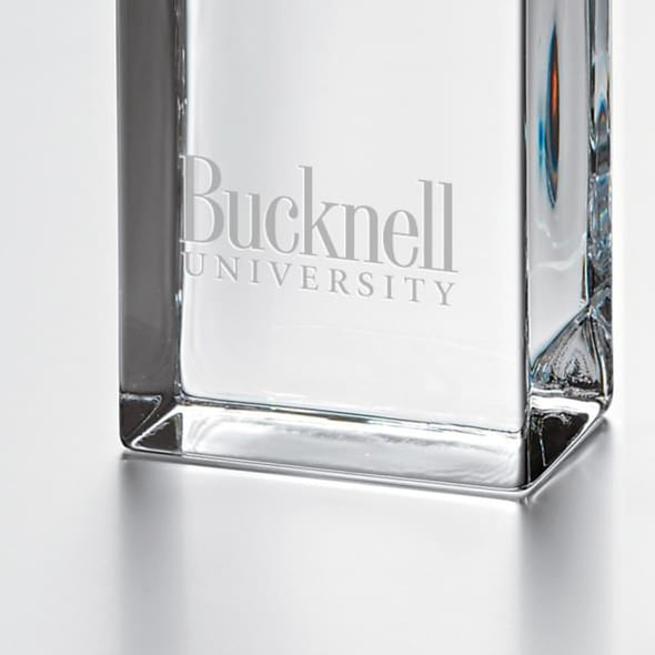 Bucknell Tall Glass Desk Clock by Simon Pearce Shot #2