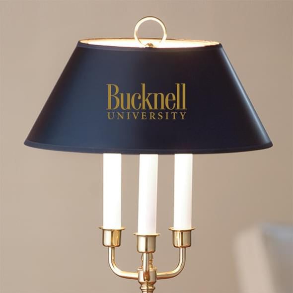Bucknell University Lamp in Brass &amp; Marble Shot #2