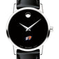 Bucknell Women's Movado Museum with Leather Strap Shot #1