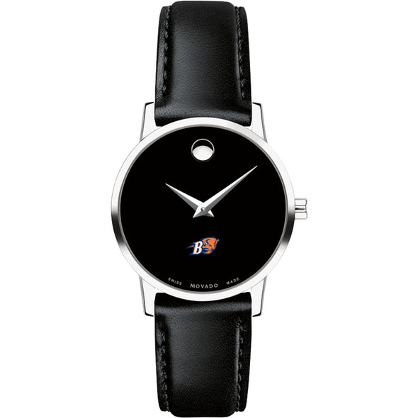 Bucknell Women&#39;s Movado Museum with Leather Strap Shot #2