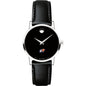 Bucknell Women's Movado Museum with Leather Strap Shot #2