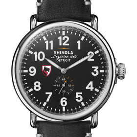 Carnegie Mellon Shinola Watch, The Runwell 47mm Black Dial Shot #1