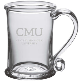 Central Michigan Glass Tankard by Simon Pearce Shot #1